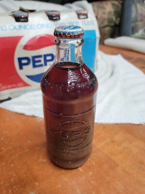 80s,90s,ペプシ,pepsiビンテージボトル10本セット❗ Vintage Pepsi 8 Pack Unopened Bottles 10oz In Original Packaging