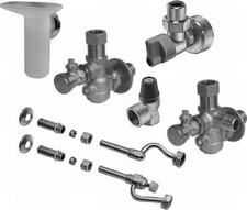 WOLF Anschlussset für Unterputzinstallation