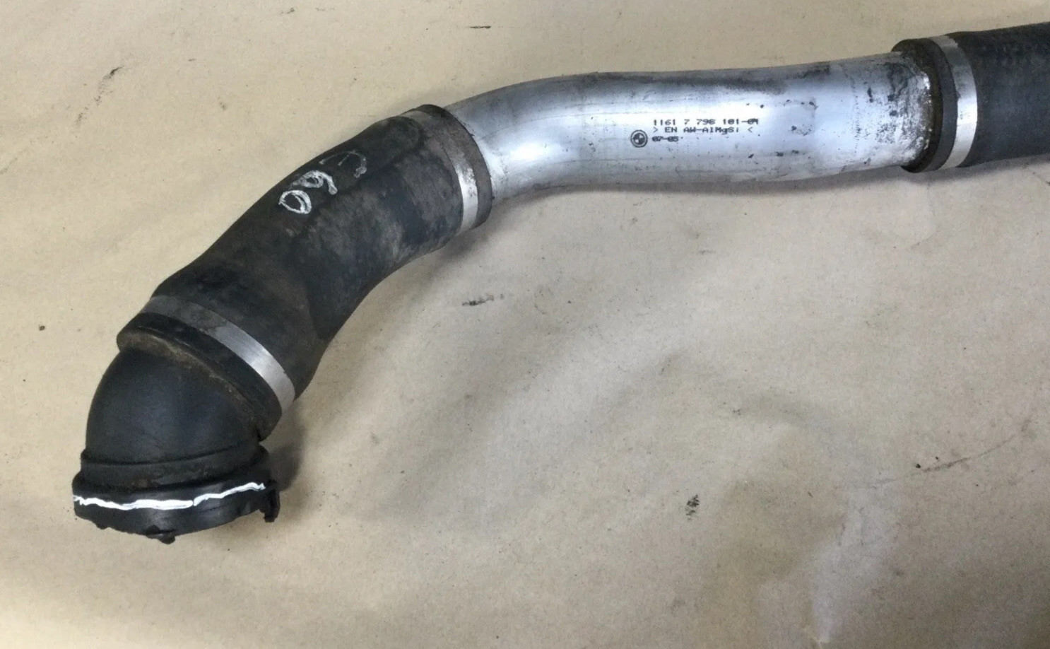 BMW E60 520d Intercooler Hose Turbo Pipe 7798101 for sale online 