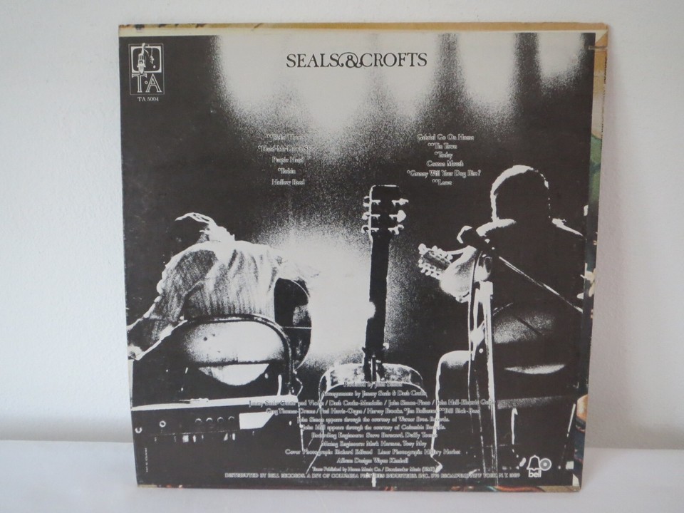 Seals & Crofts Down Home TA TA 5004 Vinyl LP Album Philips