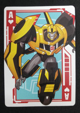 Transformers Robots In Disguise playing card Ace Hearts