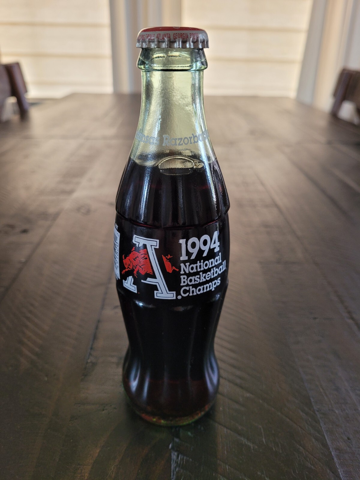 1994 Arkansas Razorbacks National Basketball Champs Coca Cola UNOPENED ...