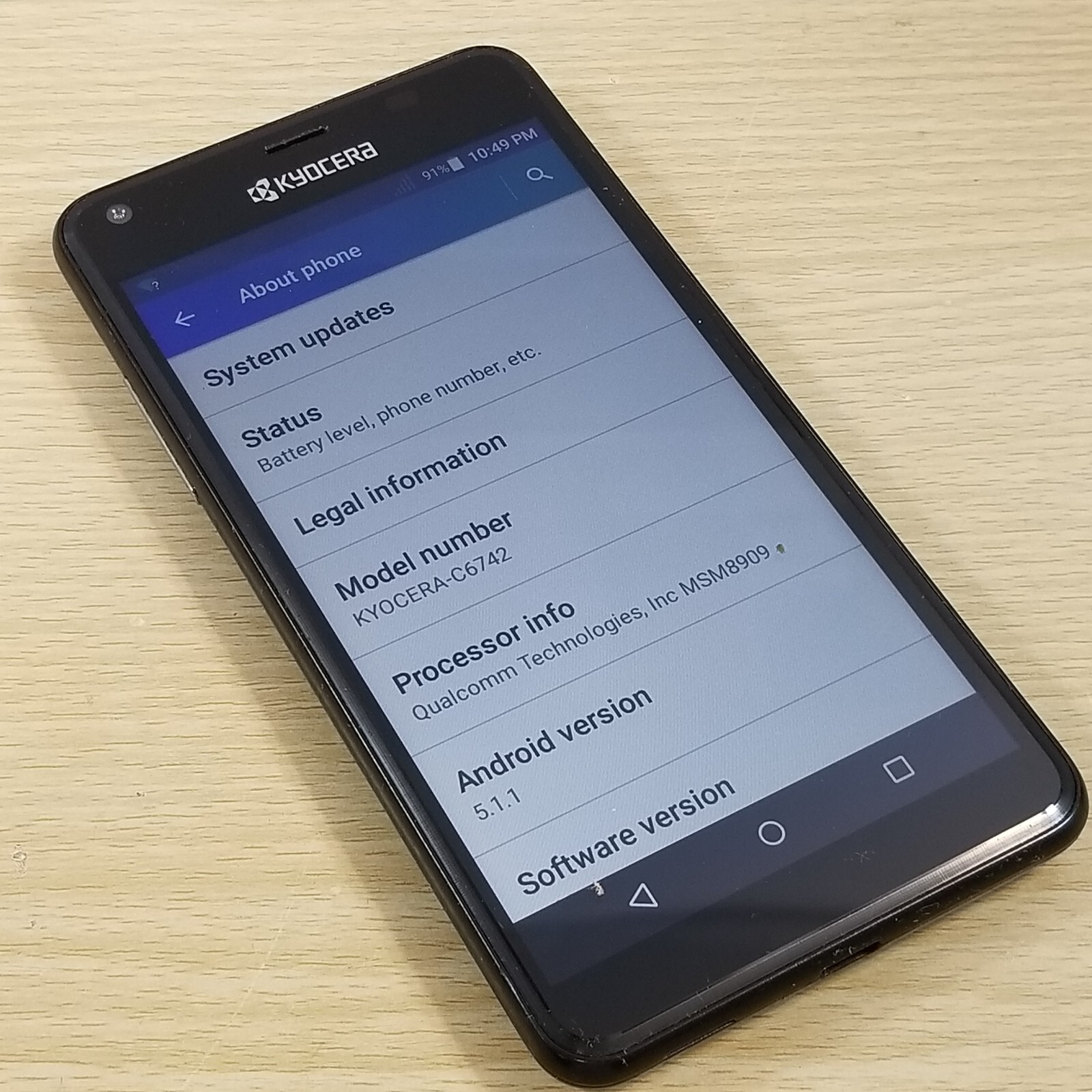 🔥Kyocera Hydro View 4GB Black (Cricket) (Single SIM) eBay