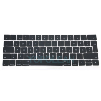 Swedish Sweden Keyboard keys keycaps For Macbook Pro Retina 13