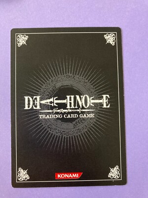 Death Note Shuichi Aizawa DN1-14 Trading Card Game Konami Japan | eBay