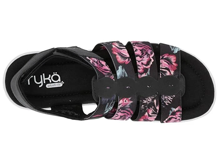 RYKA MULTI STRAP ADJUSTABLE WEDGE SANDALS ALOHA 6W