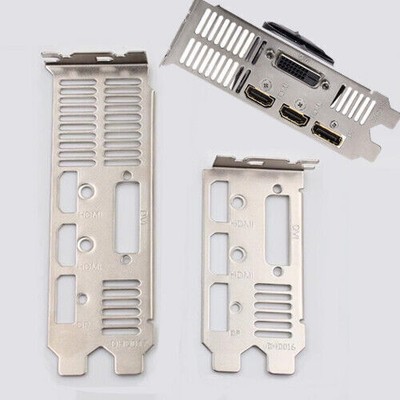 1pc Low Profile Full High Bracket For Gigabyte GTX730 GTX750 GTX1050Ti GTX1650
