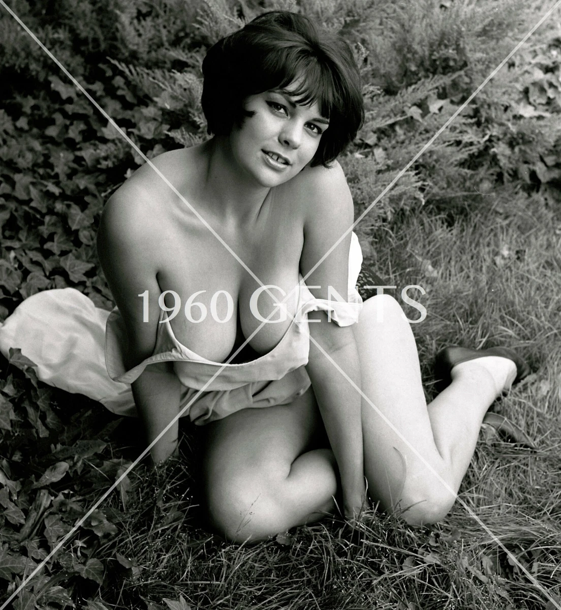 Black And White Photos Of Women Big Tits - 1960s Nude Photo Busty Big Breasts Boobs Pinup Model Jolee Simmon-JS12 |  eBay