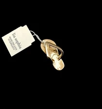 Lia Sophia "Beach Bum” Gold Tone Slide Pendant