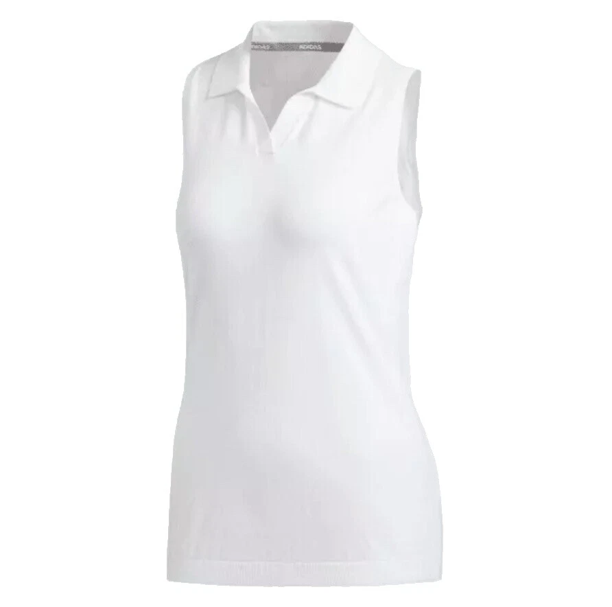 White 100% Cotton Golf Shirts & Tops for Women