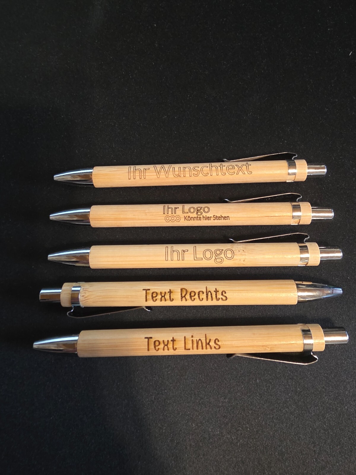 Personalisierter Kugelschreiber aus Bambus – nachhaltiges Geschenk mit Gravur