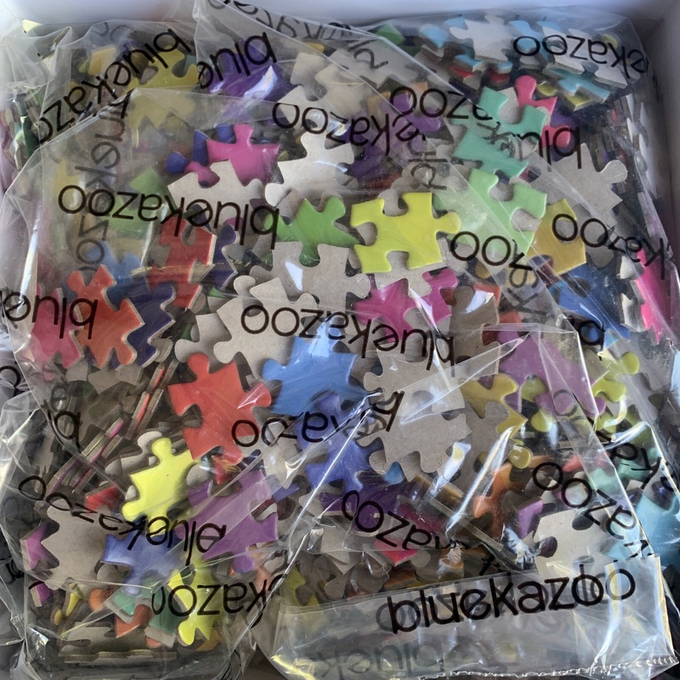 Blue Kazoo Puzzle Triangles 1000 Piece New eBay