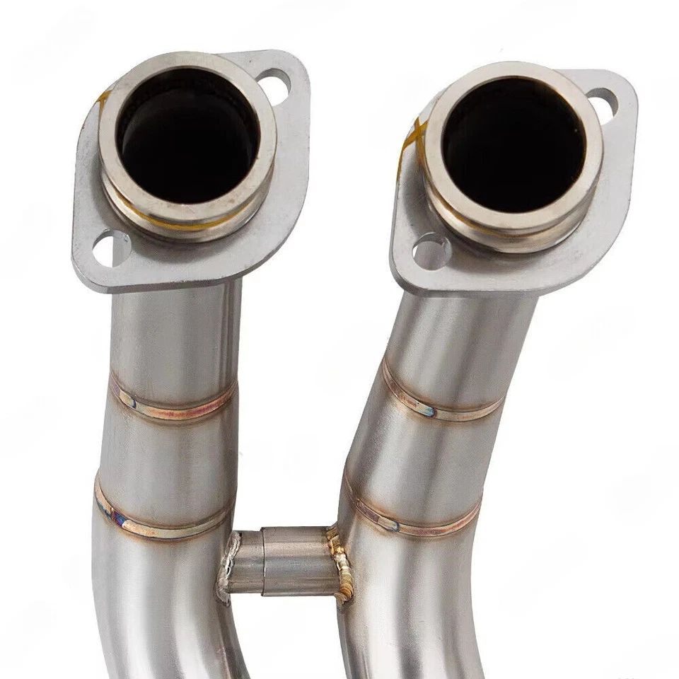 Sistema de tubo de escape de enlace medio para Suzuki 2022-2024 GSX-8S acero inoxidable 2023 Foto 4 de 4