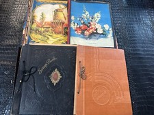 4 1940s 1950s sports related scrapbooks S5