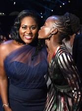 Danielle Brooks Lupita Nyong'o during TNT's 21st Annual Screen Gui - Old Photo 1