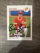 Billy Bean Signed Baseball Card Line Drive LQBTQ Advocate Autographed 