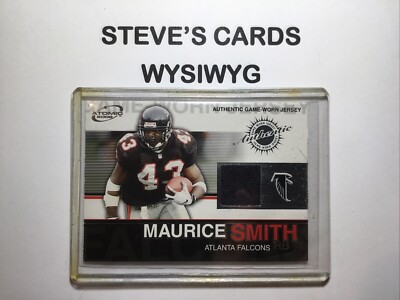 2002 Atomic Game Worn Jersey Patches #8 Maurice Smith