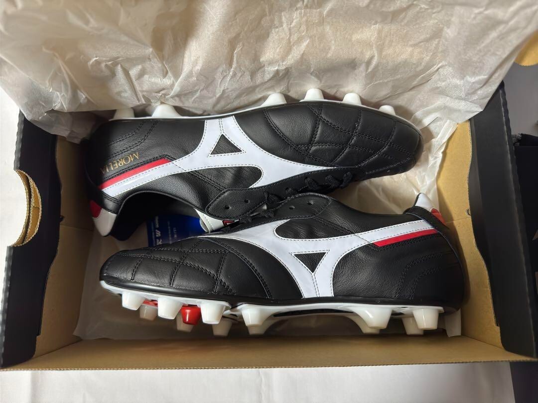 Mizuno Soccer Cleats MORELIA 2 JAPAN P1GA2002 01 Black Cross Mizuno Soccer Cleats MORELIA 2 JAPAN P1GA2002 01 Black Cross