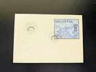 Switzerland 2000 embroidered stamp FDC cover