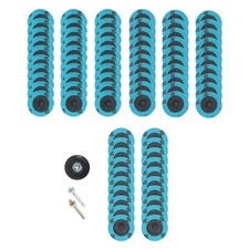 80Pack 2" roll Lock Quick Change Discs Set Sanding Discs 23000 RPM 36 60 80 Grit
