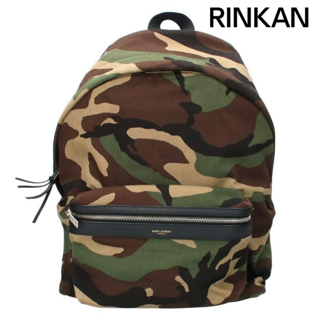 Zaino uomo Saint Laurent Paris City 435988 modello mimetico usatoe76e