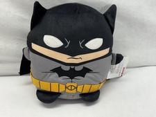Batman DC Cuttopia Plush Toy 10" Super-Hero Soft Rounded Pillow Mattel New Tag