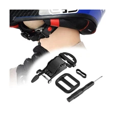 iGuerburn Motorcycle Helmet Quick Release Buckle Kit, Stainless Steel Motorcy...