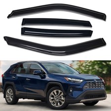 Tape-on Smoke Window Visors Rain Guards Wind Deflector For 2006-2012 Toyota Rav4 Tape-on Smoke Window Visors Rain Guards Wind Deflector For 2006-2012 Toyota Rav4