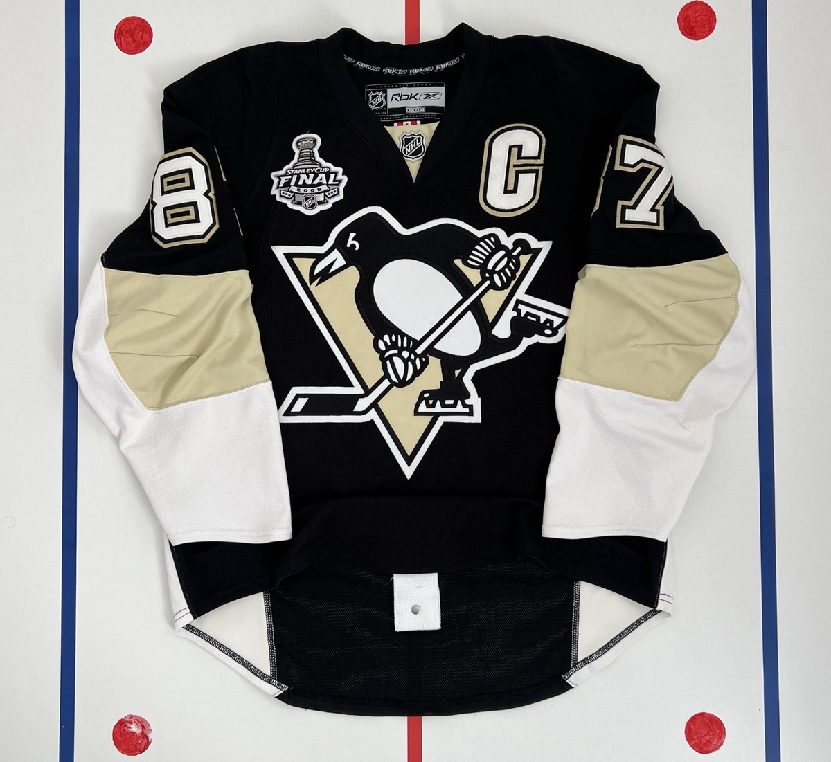 Sidney Crosby Pittsburgh Penguins Reebok Authentic 2009 Stanley