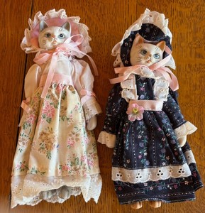 Victorian Cat Doll | eBay