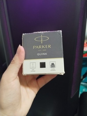 Parker Quink Bottled Ink Blue Black 57 ml - Open box unused