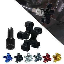 Universal Motorcycle UTV Sport Bike Aluminum Clutch Cable Wire Adjuster Bolt