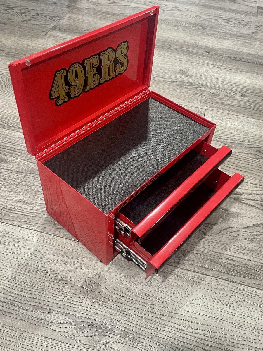 49ers tackle box amazon U.S General Mini Tool Box Customized 49ers Football