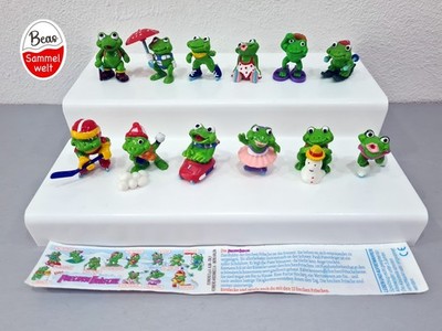 Üei Komplettsatz   Frechen Frösche   Le simpatiche Ranopla Italien   1993 + BPZ