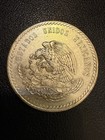 Mexico cinco 5 Pesos 1948 Cuauhtemoc The Last Aztec Emperor, Silver Coin E66 — photo 2