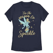 Peter Pan Tinker Bell 'Tis The Season To Sparkle T-Shirt
