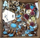 Costume Jewelry Lot ALL WEARABLE 4+lbs. Vintage-Mod Treasure Hunt #171