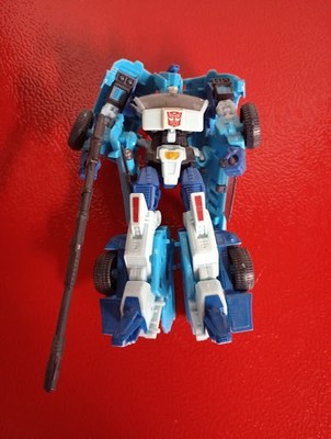 Transformers Generations CHUG Deluxe Class Blurr 2010 Hasbro Autobot Figure