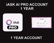 iAsk Ai Pro, 1 Year, Time Package, Account