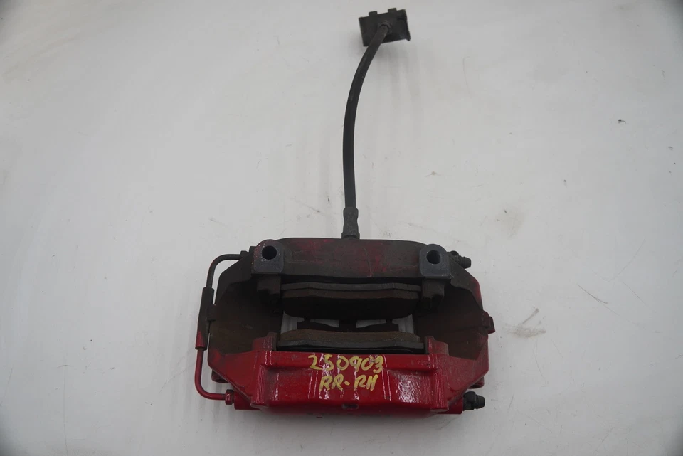 Pinça de freio traseira direita Brembo vermelha 228012 Ferrari 360 Modena Spider 2004 430 - Imagem 3 de 4