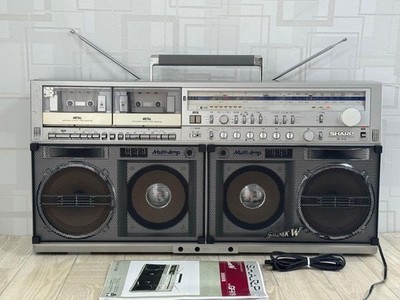 SHARP GF-919 Boombox Radio Cassette Recorder Vintage Japan Fully