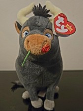 Ty Beanie Ferdinand the Bull MWMT New 6" 15cm Rare Ferdinand Movie Plush w/ Rose
