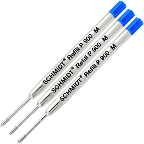3 Pack - Ink Refill Blue Medium P900 Parker Style Ballpoint Refill - Picture 4 of 12