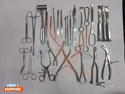 New Basic Orthopedic Surgery Set of 25 Pcs orthopedic intruments