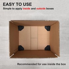 200 Pcs Heavy Duty Corner Protectors for Shipping Boxes Furniture Edges
