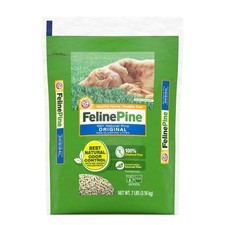 Arm  Hammer Feline Pine Natural Non-Clumping Cat Litter, 7 Lbs.