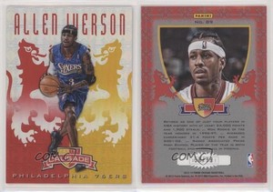 2012-13 Panini Crusade Crusade Red /99 Allen Iverson #89 HOF