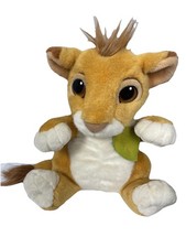 Vintage 1993 Mattel Disney Authentic LionKing Plush Talking Simba Adorable