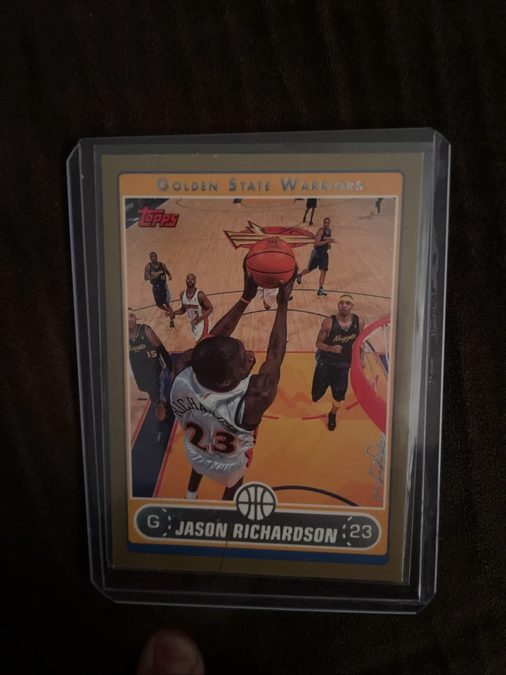 Jason Richardson Gold 232/500 #23 2006 - Image 2 of 4