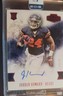 JORDAN HOWARD 2016 Panini Honors #87 Uncirculated RC Rookie Red Auto /75